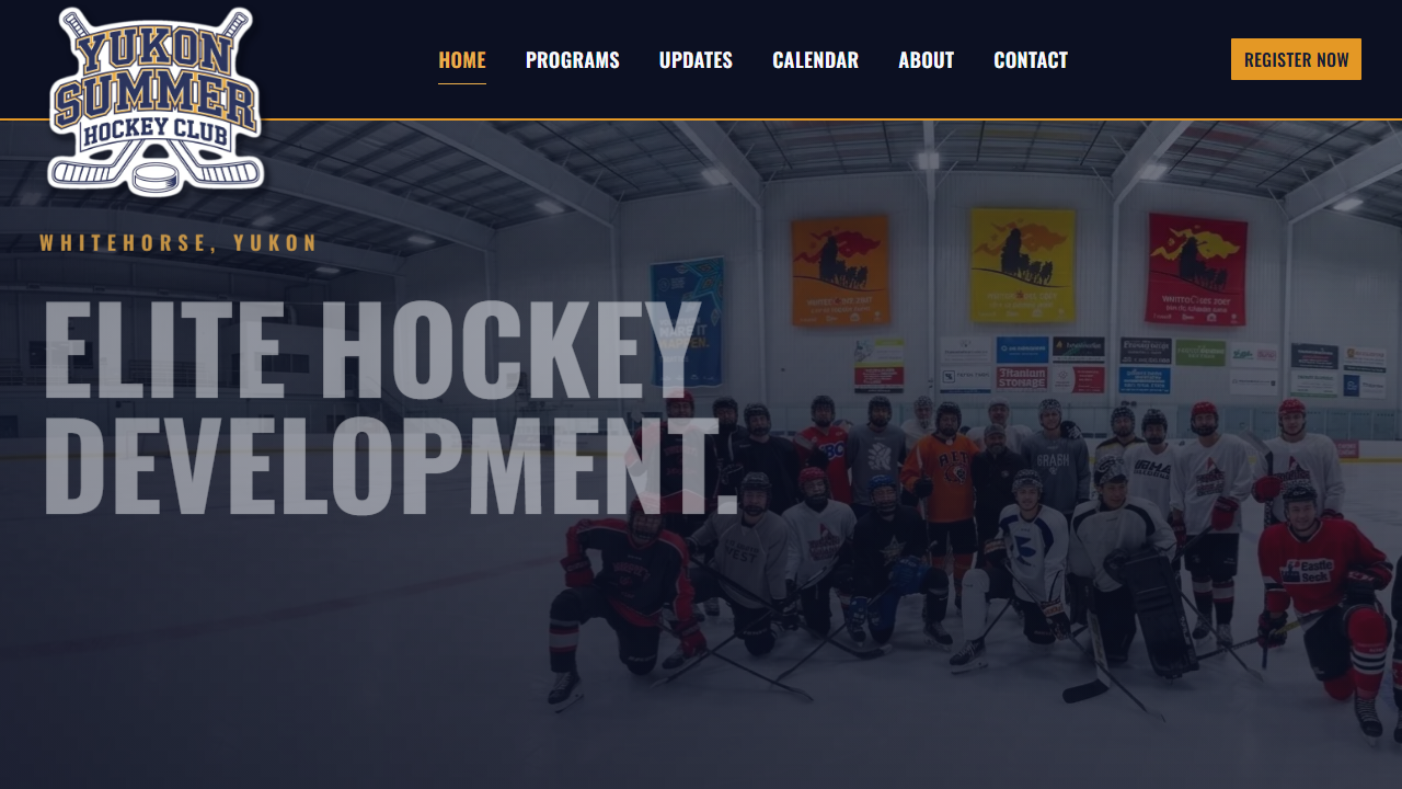 Yukon Summer Hockey Club desktop preview